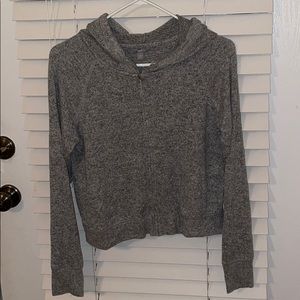 American Eagle Cropped Sweater Jacket